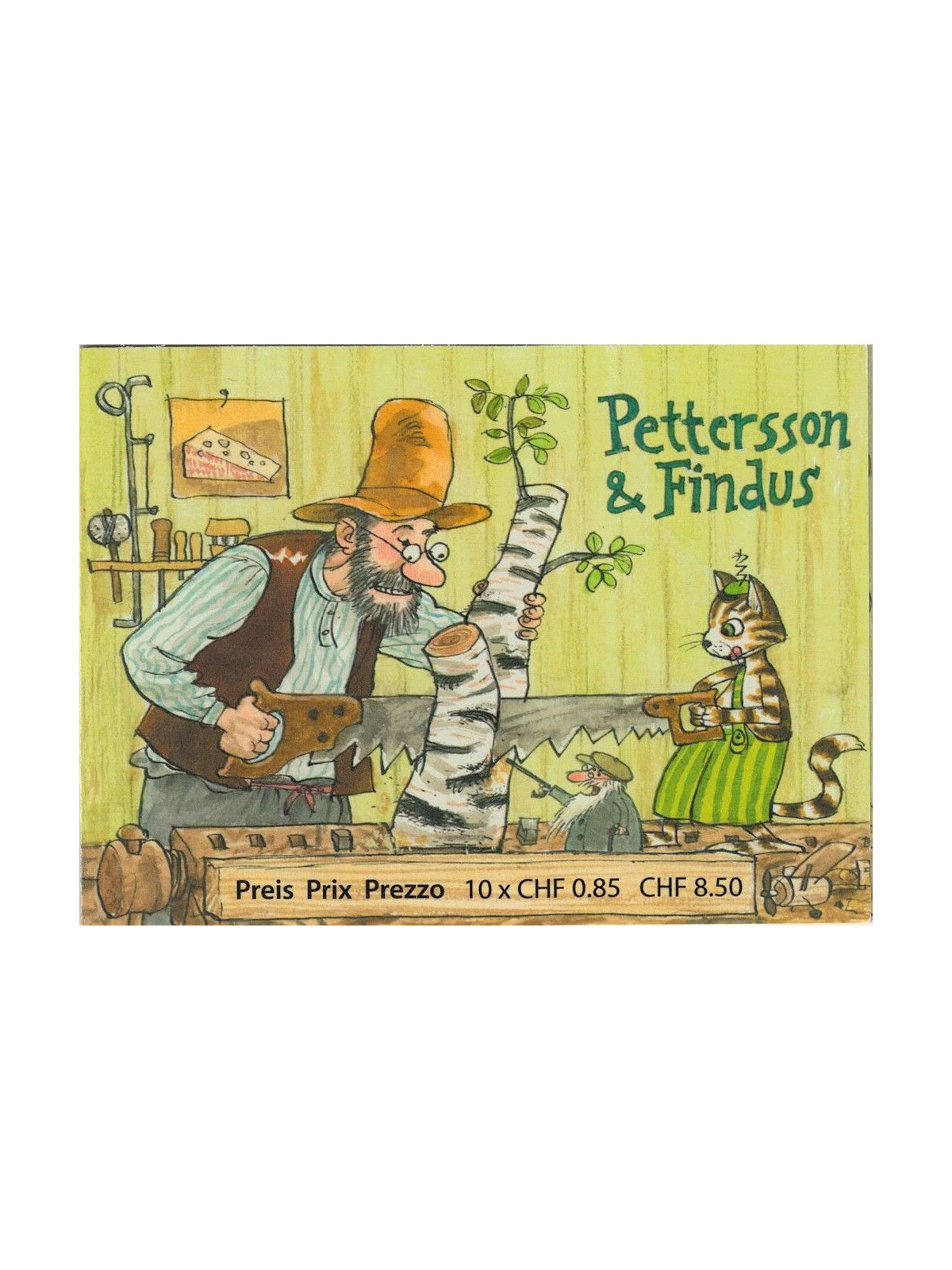 SWITZERLAND 2011 Pettersson and Findus booklet MNH**