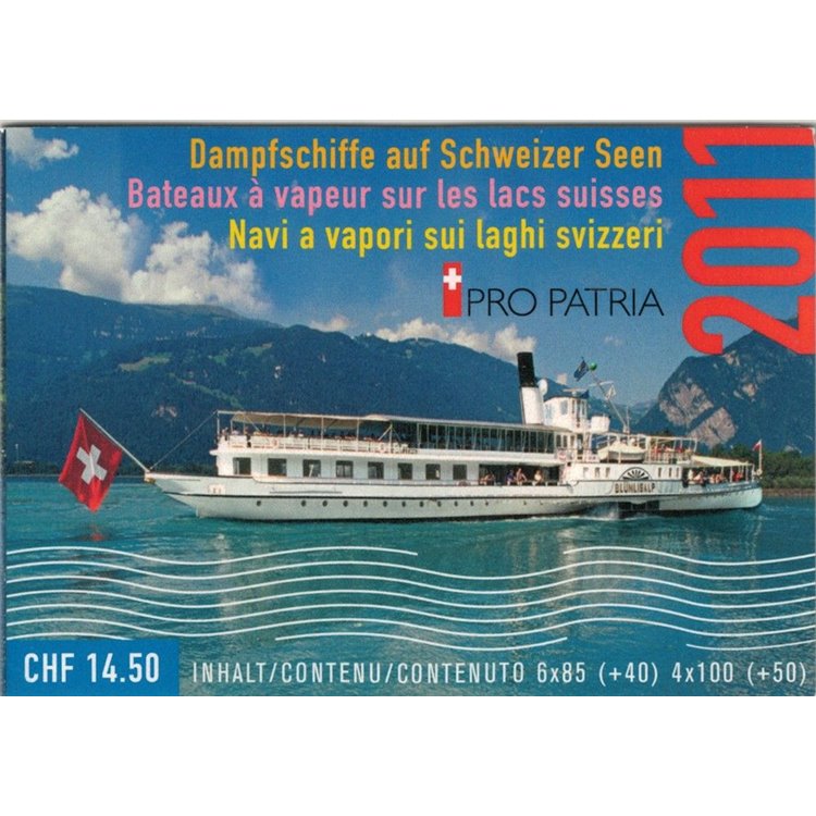SWITZERLAND 2011 Pro Patria booklet MNH**