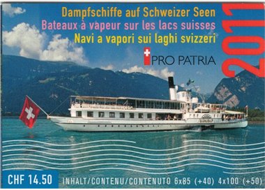 SVIZZERA 2011 Pro Patria LB MNH**