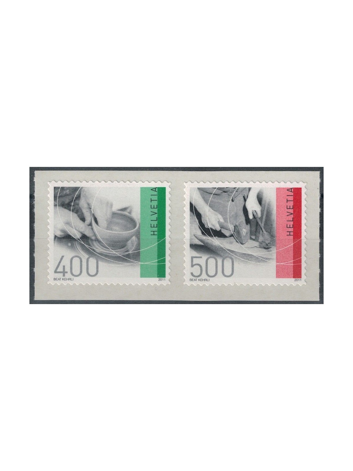SVIZZERA 2011 Artigianato 2v MNH**
