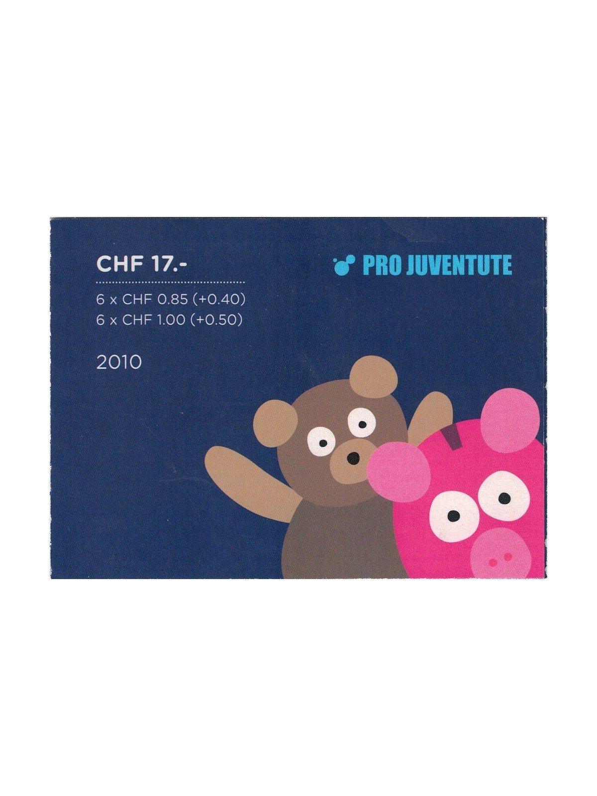 SWITZERLAND 2010 Pro Juventute booklet MNH**