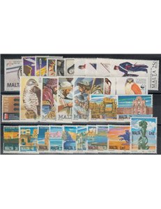 MALTA 1991 Annata completa 30v MNH**