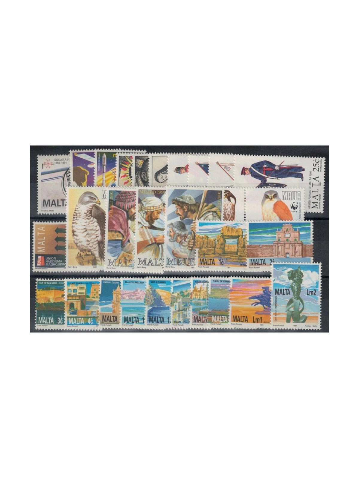 MALTA 1991 Annata completa 30v MNH**