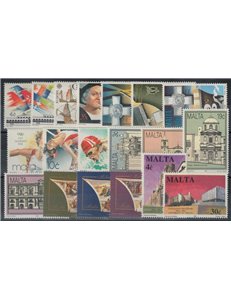 MALTA 1992 Annata completa 19v MNH**