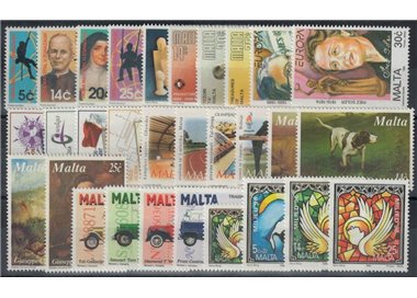 MALTA 1996 Annata completa 30v MNH**