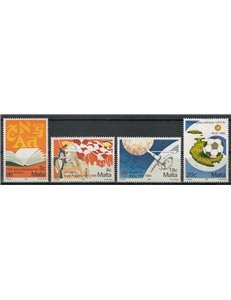 MALTA 1990 Anniversaries and events 4v MNH**