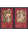 MALTA 1990 Visita del Papa 2v MNH**