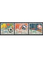 MALTA 1990 FIFA World Cup 3v MNH**