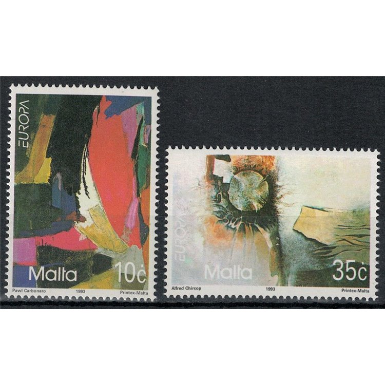 MALTA 1993 Europe 2v MNH**