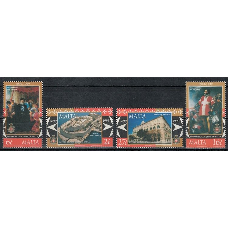 MALTA 1999 Sovereign Military Order of Malta 4v MNH**