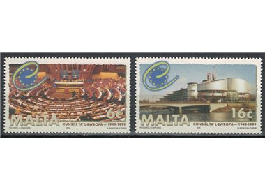 MALTA 1999 Council of Europe 2v MNH**
