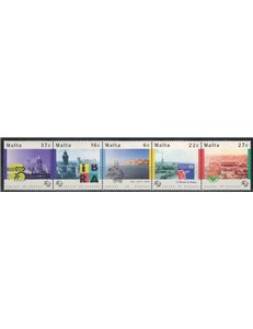 MALTA 1999 Universal Postal Union 5v MNH**