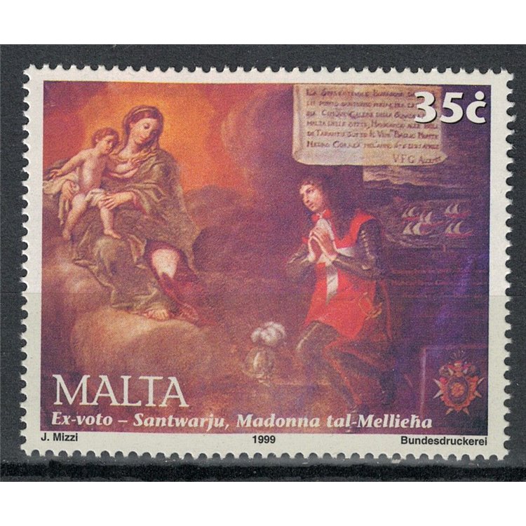 MALTA 1999 Madonna di Mellieha MNH**