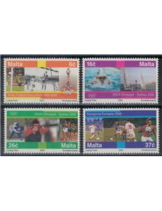 MALTA 2000 Sports events 4v MNH**