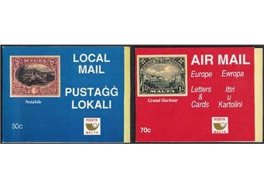 MALTA 1994 Views 2 booklet MNH**