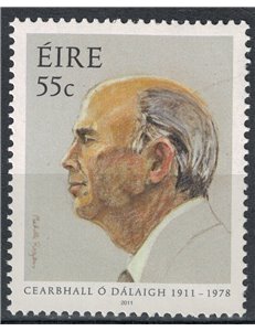 IRELAND 2011 Cearbhall O Dalaigh MNH**