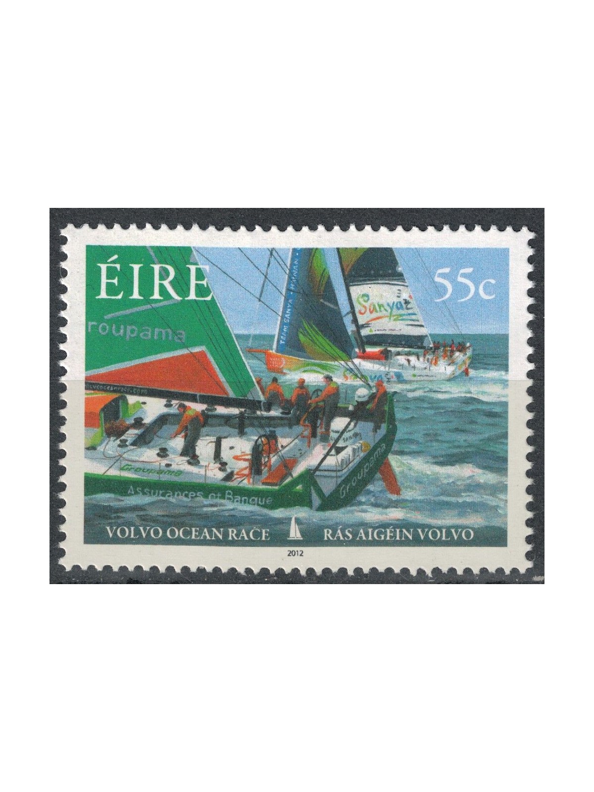 IRLANDA 2012 Regata Volvo Ocean Race MNH**