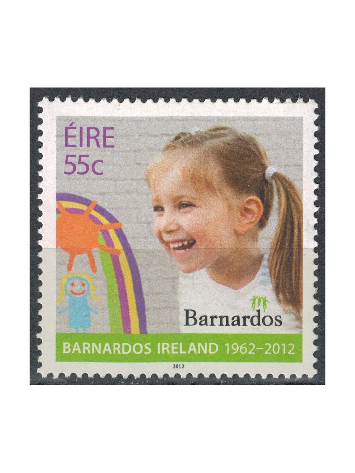 IRELAND 2012 Pro Childhood Organization, Barnardos Ireland MNH**