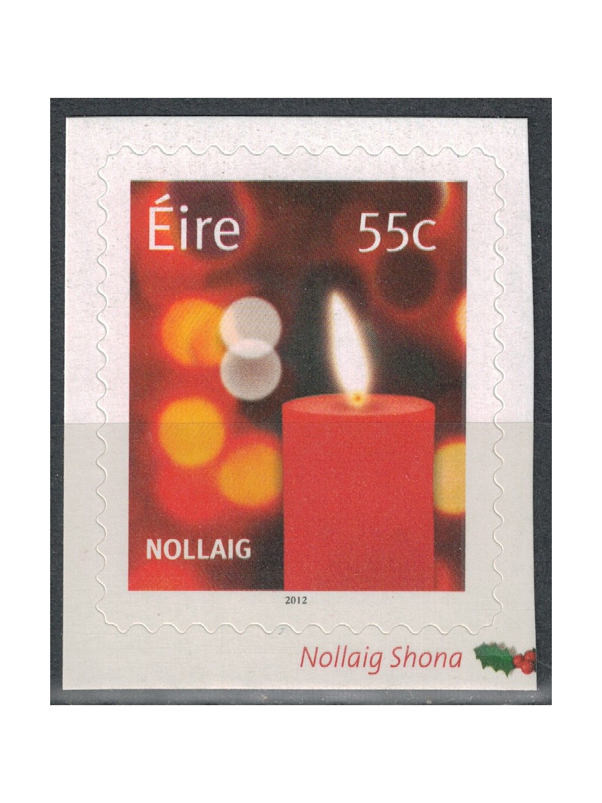 IRELAND 2012 Christmas, candle MNH**