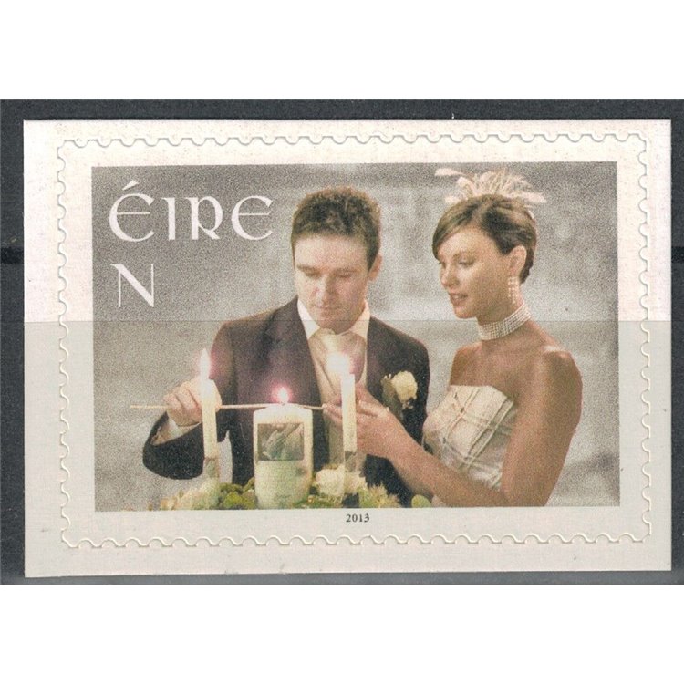 IRLANDA 2013 Francobollo per saluti, Matrimonio MNH**