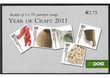 IRELAND 2011 Year of Craftsmanship booklet MNH**