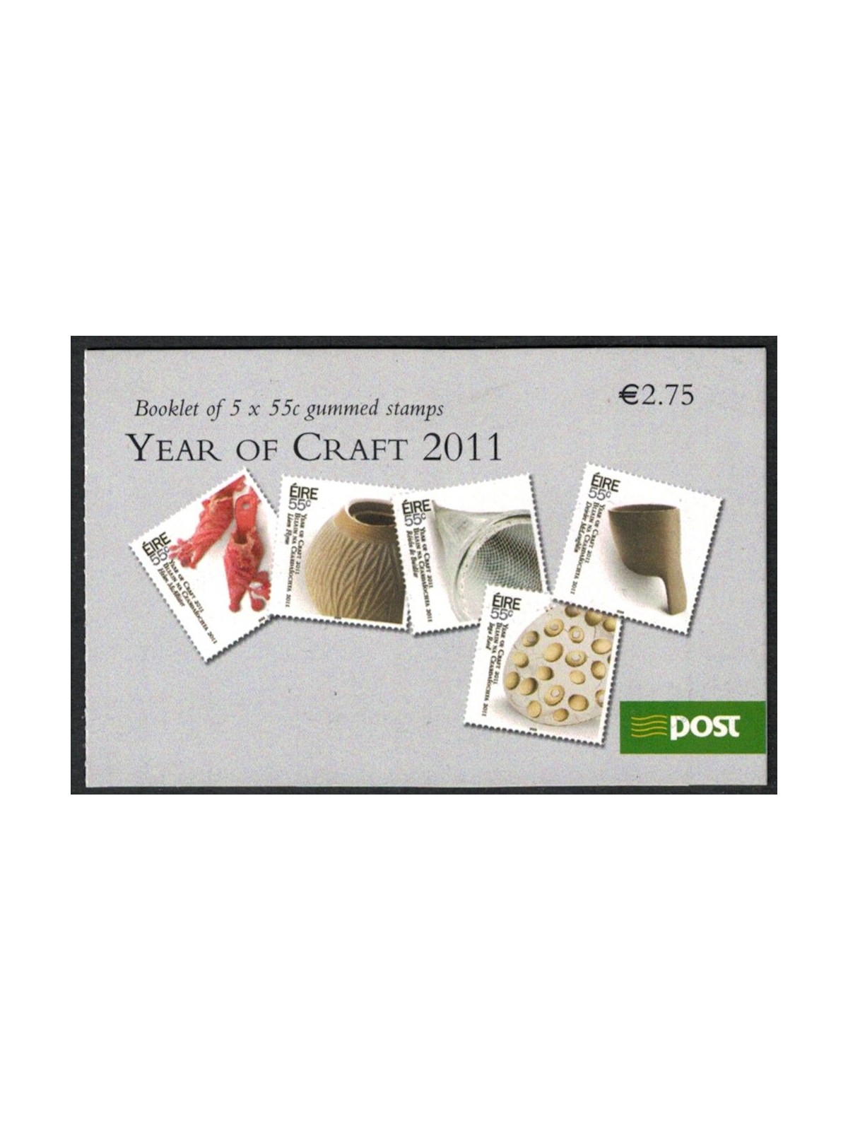 IRLANDA 2011 Anno dell'artigianato LB MNH**