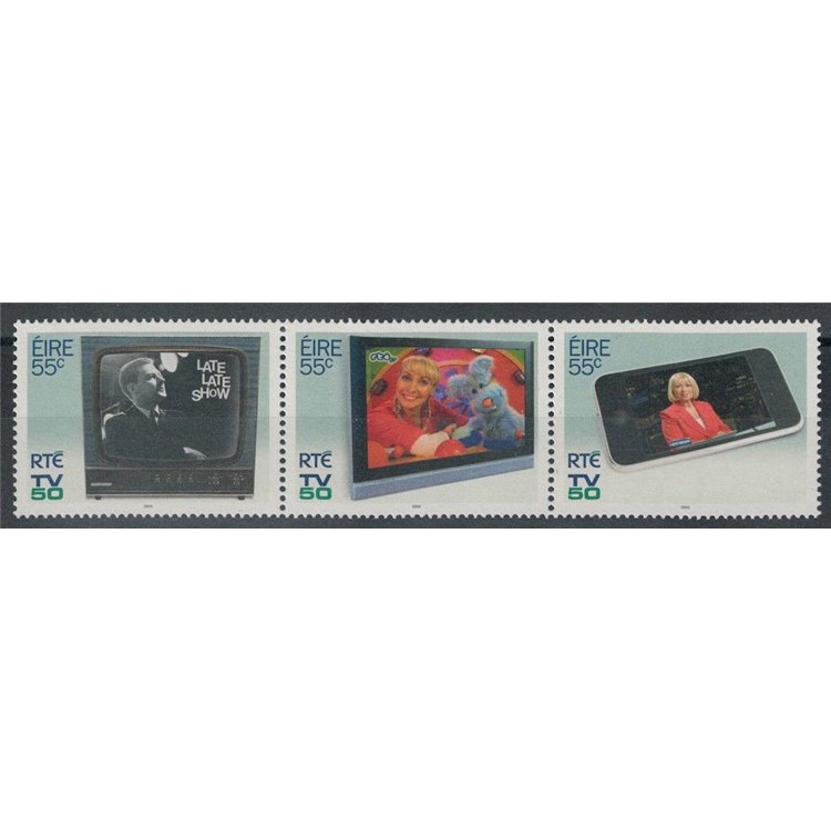 IRLANDA 2011 Televisione statale 3v MNH**