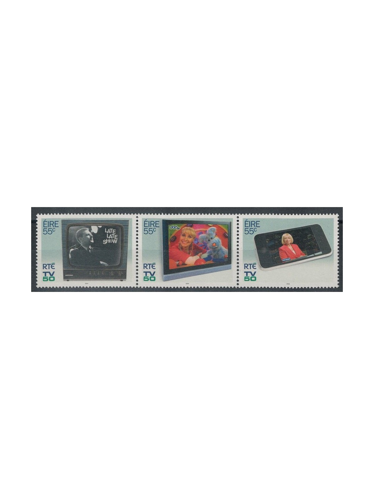 IRELAND 2011 State television 3v MNH**