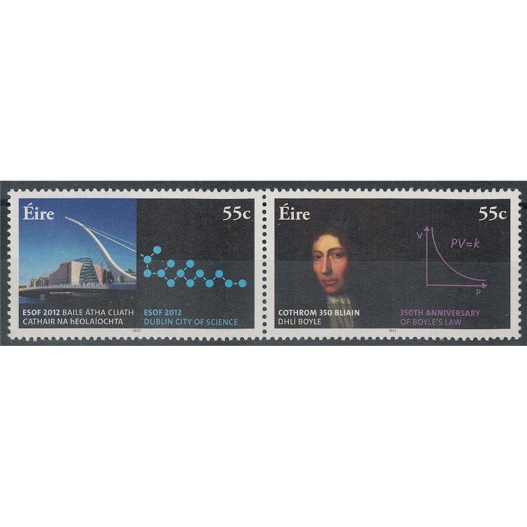 IRELAND 2012 Euroscience Open Forum 2v MNH**