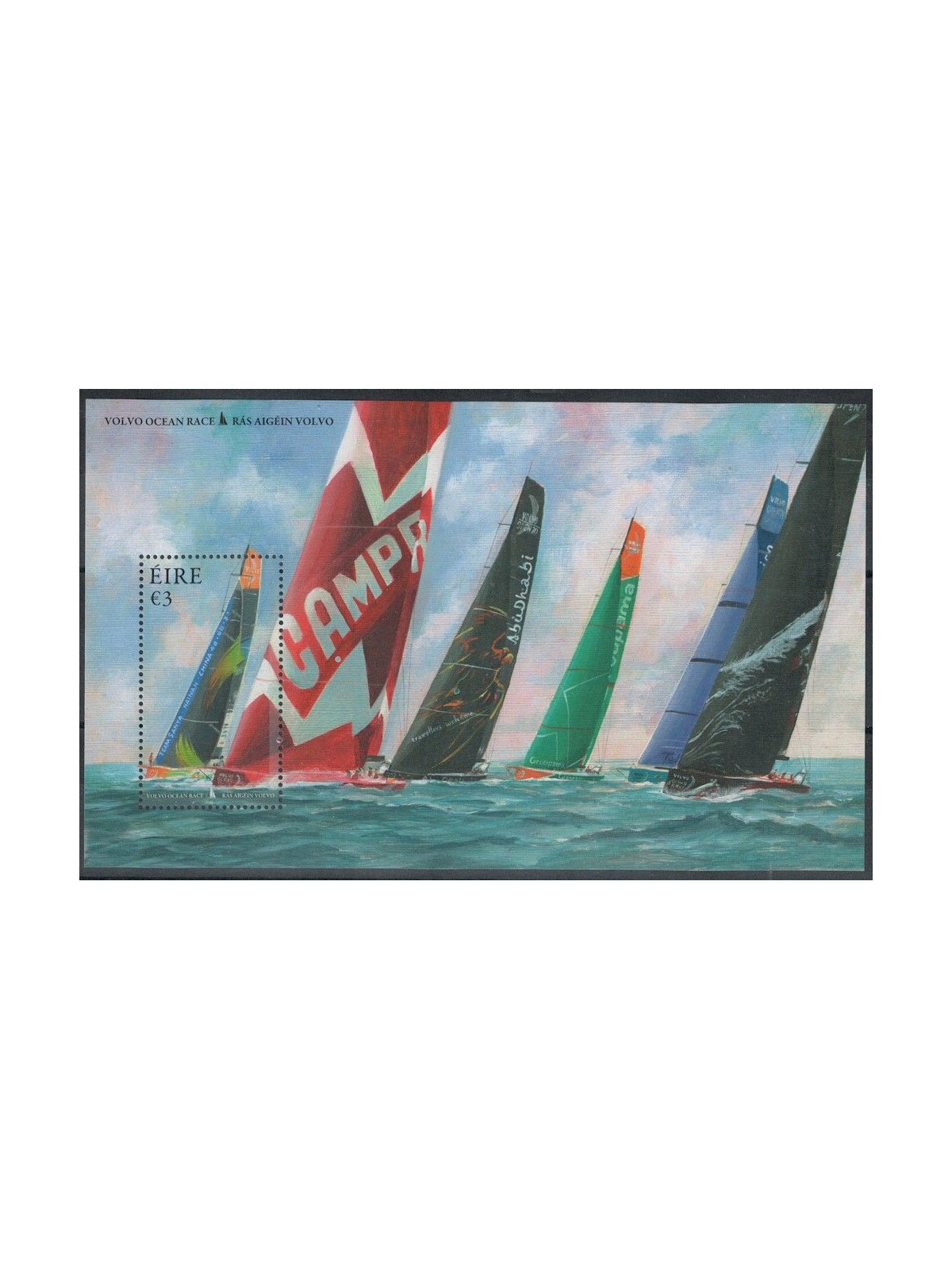 IRLANDA 2012 Regata Volvo Ocean Race BF MNH**
