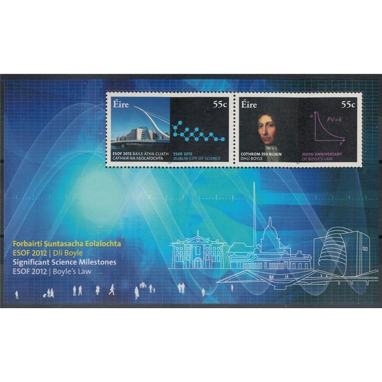 IRLANDA 2012 Euroscience Open Forum BF MNH**