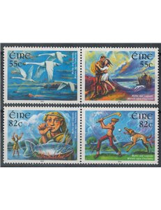 IRELAND 2012 Sagas and Legends 4v MNH**
