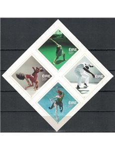 IRELAND 2012 Contemporary Art, Expressive Dance 4v MNH**