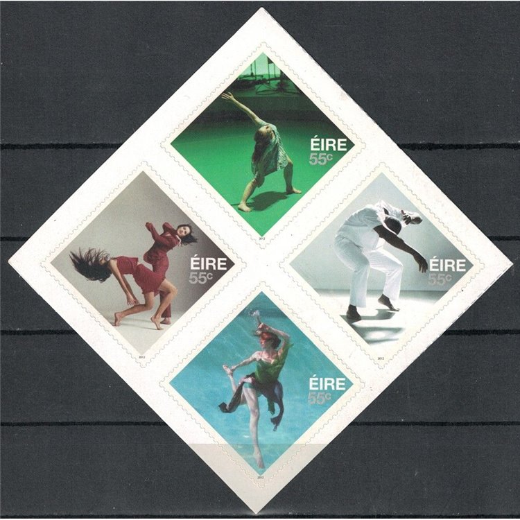 IRELAND 2012 Contemporary Art, Expressive Dance 4v MNH**