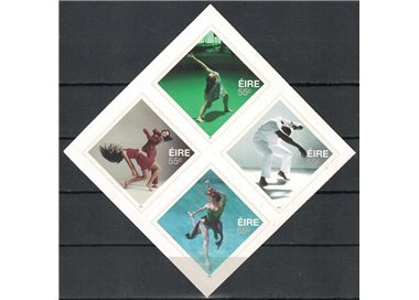 IRLANDA 2012 Arte contemporanea, danza espressiva 4v MNH**