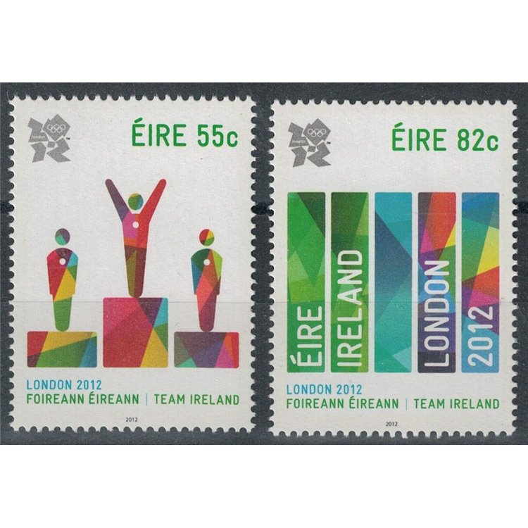 IRLANDA 2012 Giochi olimpici estivi 2v MNH**