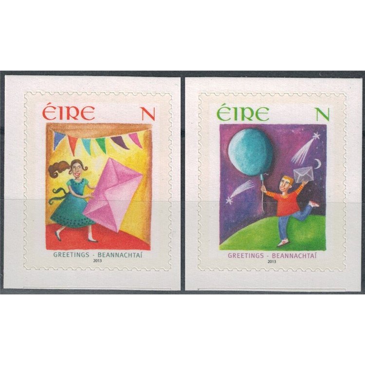IRELAND 2013 Greeting Stamps 2v MNH**
