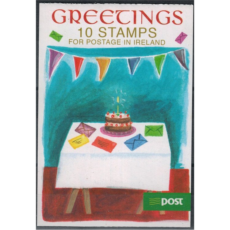 IRELAND 2013 Greetings Stamps booklet MNH**