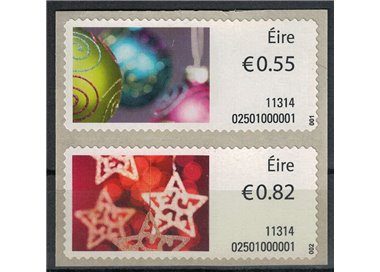 IRELAND 2011 Christmas, automatic 2v MNH**