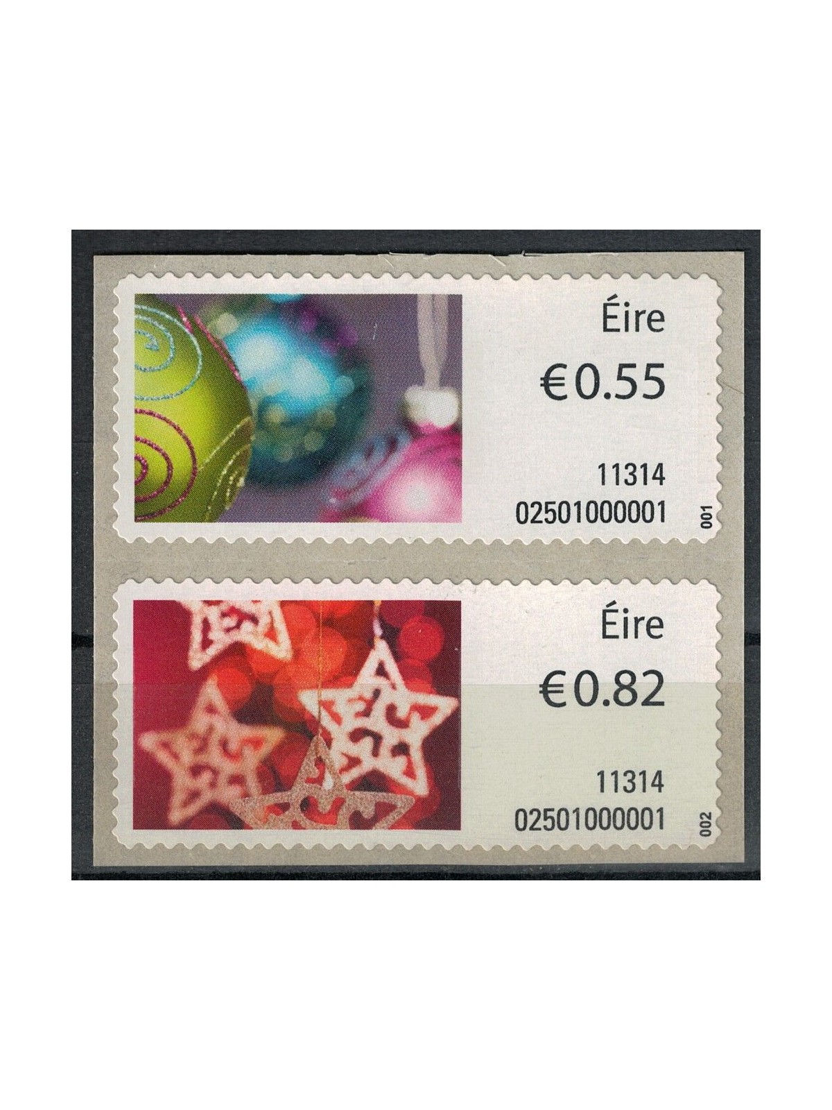 IRELAND 2011 Christmas, automatic 2v MNH**