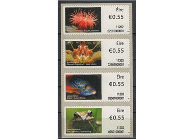 IRELAND 2011 Marine fauna, automatic 4v MNH**