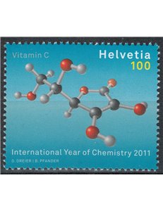 SVIZZERA 2011 Anno della chimica MNH**