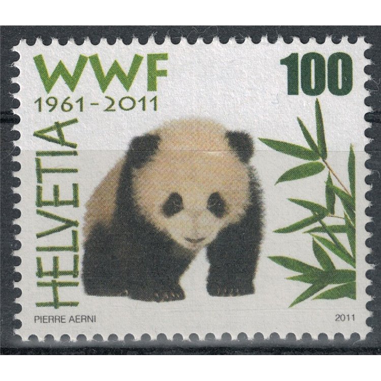 SWITZERLAND 2011 WWF Fiftieth Anniversary MNH**