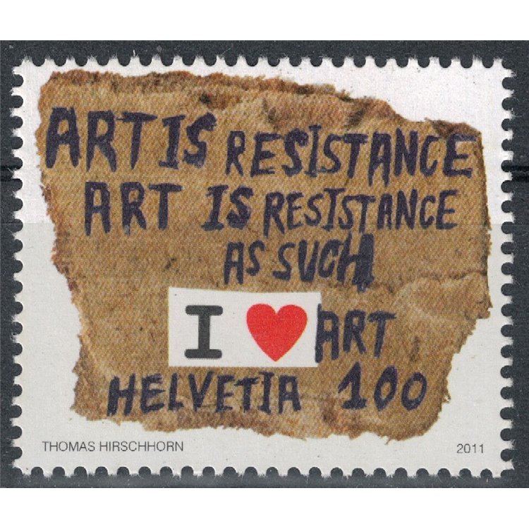 SWITZERLAND 2011 MNH Art Biennial**