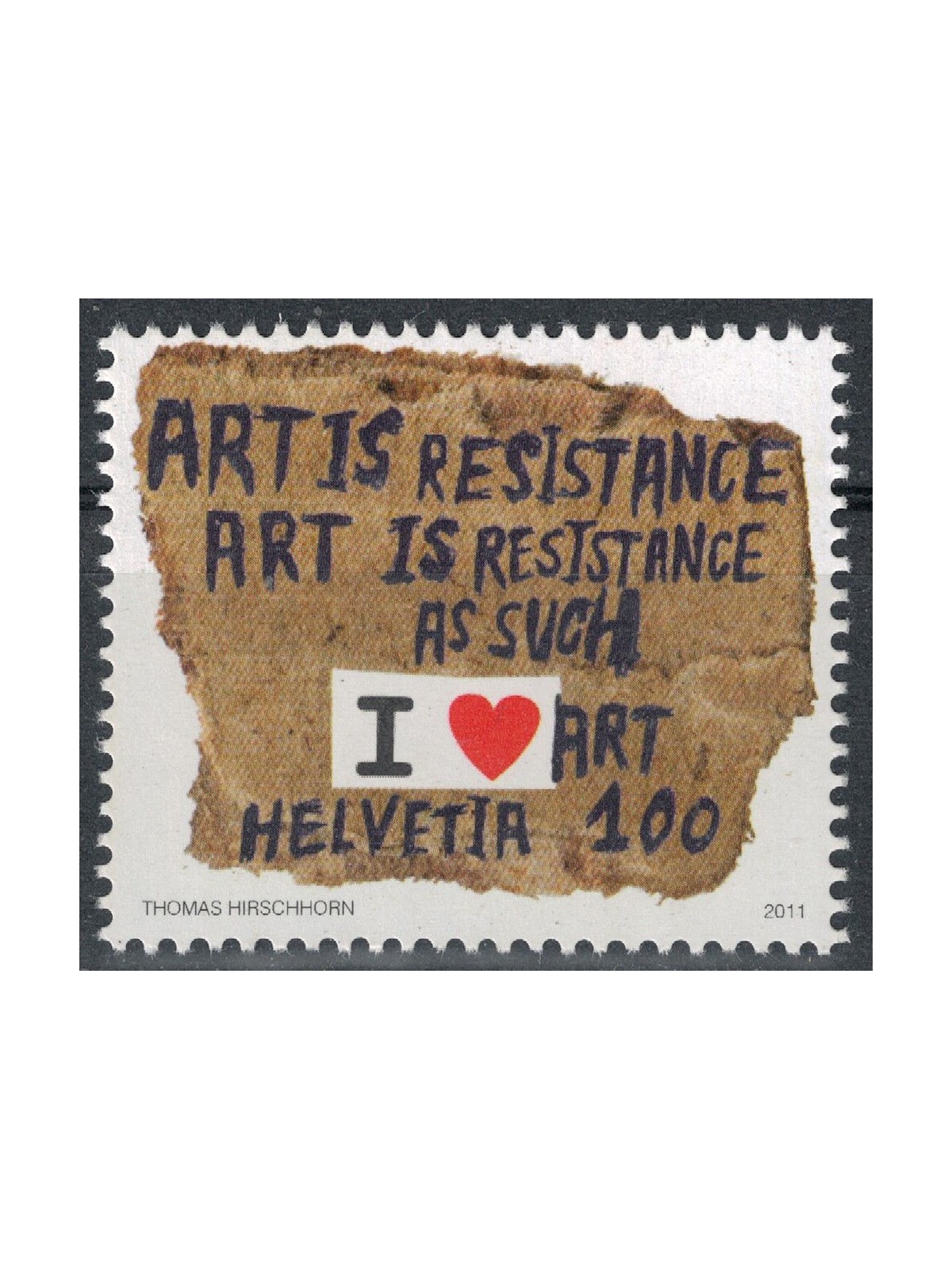 SWITZERLAND 2011 MNH Art Biennial**