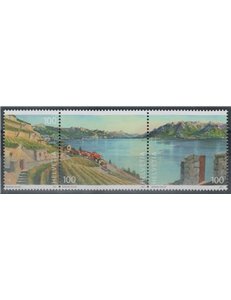 SVIZZERA 2011 Panorama di Lavaux 3v MNH**