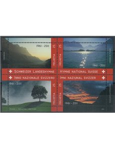 SWITZERLAND 2011 National Anthem s/s MNH**