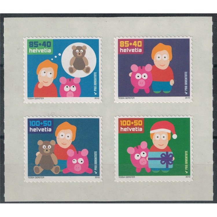 SVIZZERA 2010 Pro Juventute 4v MNH**