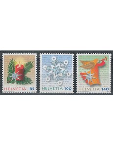 SWITZERLAND 2010 Christmas 3v MNH**