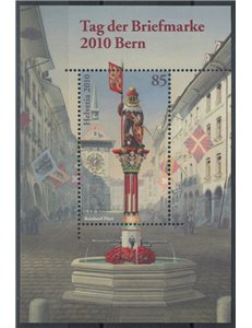 SVIZZERA 2010 Giornata del francobollo BF MNH**